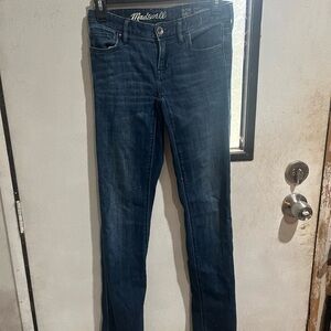 Madewell Women's Dark Blue Skinny Jeans